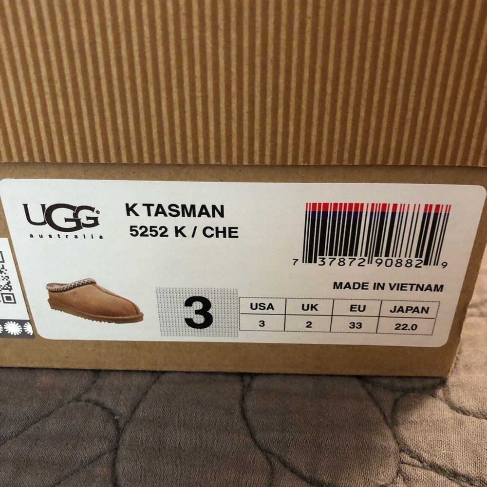 Ugg Talisman slippers in youth size 3.